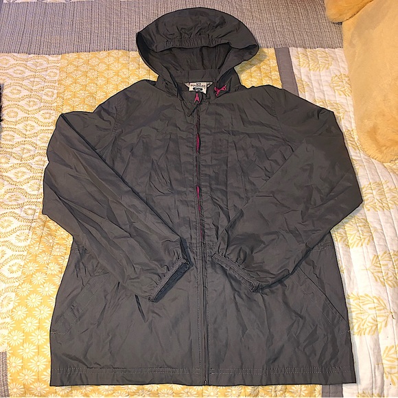 Magellan Outdoors Other - Youth Girl’s Gray & Pink Magellan Rain Jacket